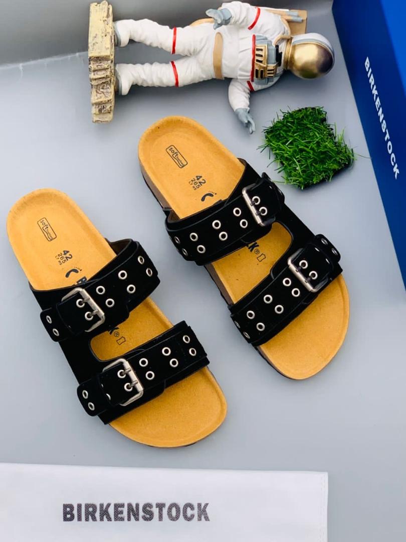 Black Stripe Design Birkenstock