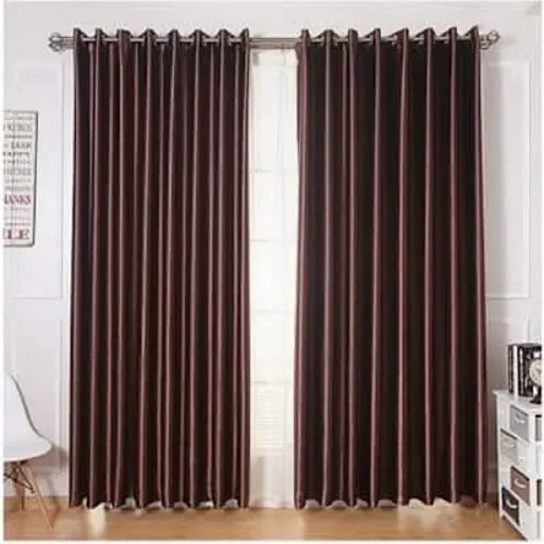 Curtain- Brown - 7.5ft By 7.5ft