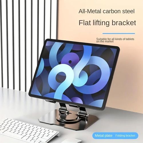 360 Degrees Turning Aluminium Adjustable Foldable Tablet Stand/Phone Stand