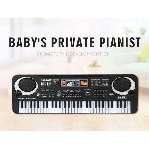61 Keys Electronic Digital Keyboard, Children Toy Piano