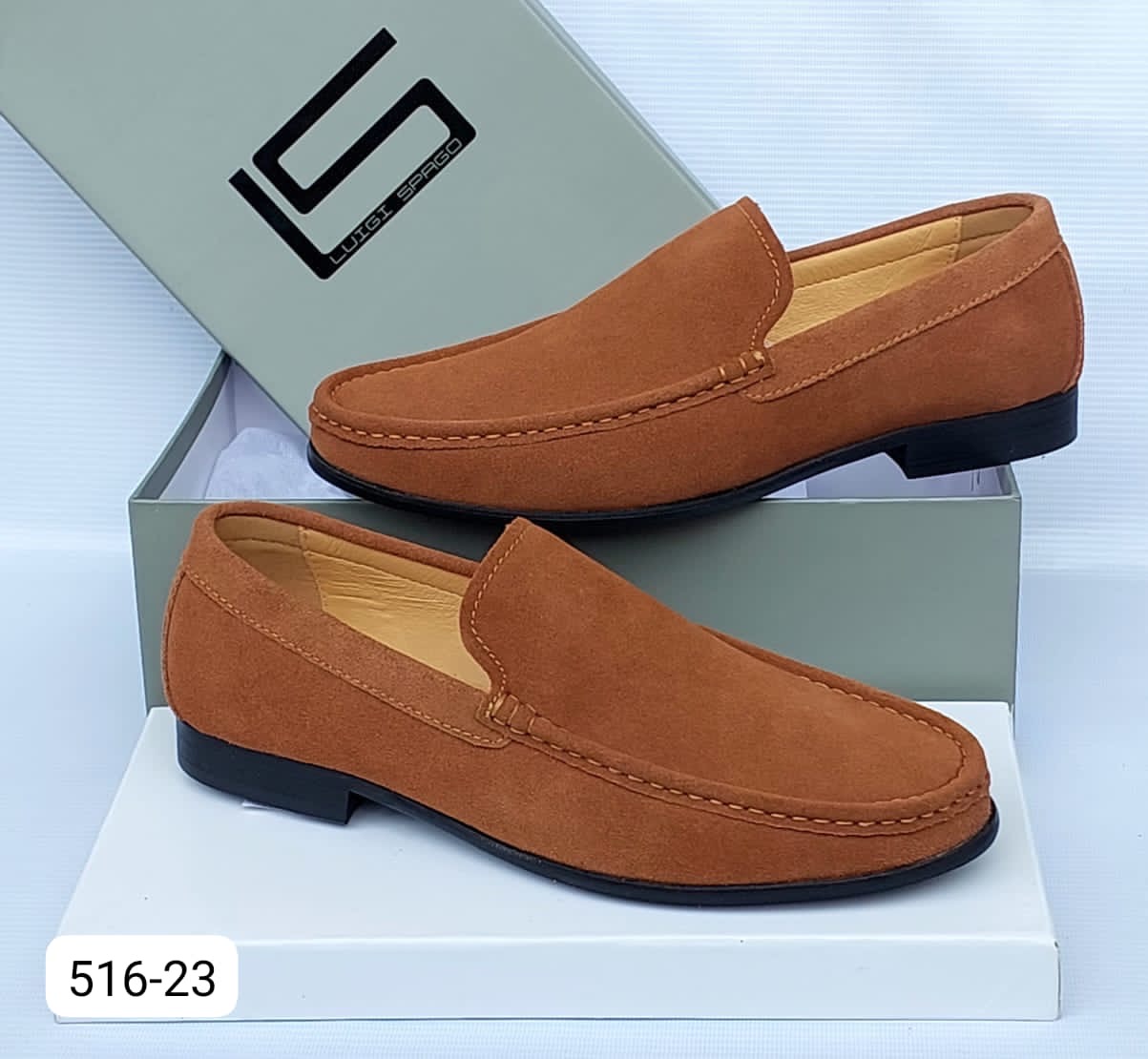 Luigi Spago loafers - Brown