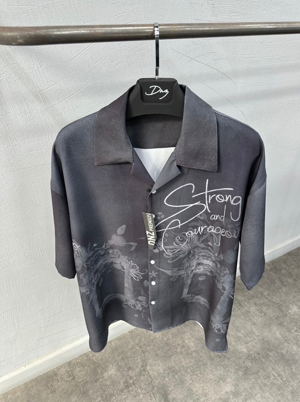 ONZ revere collar shirt