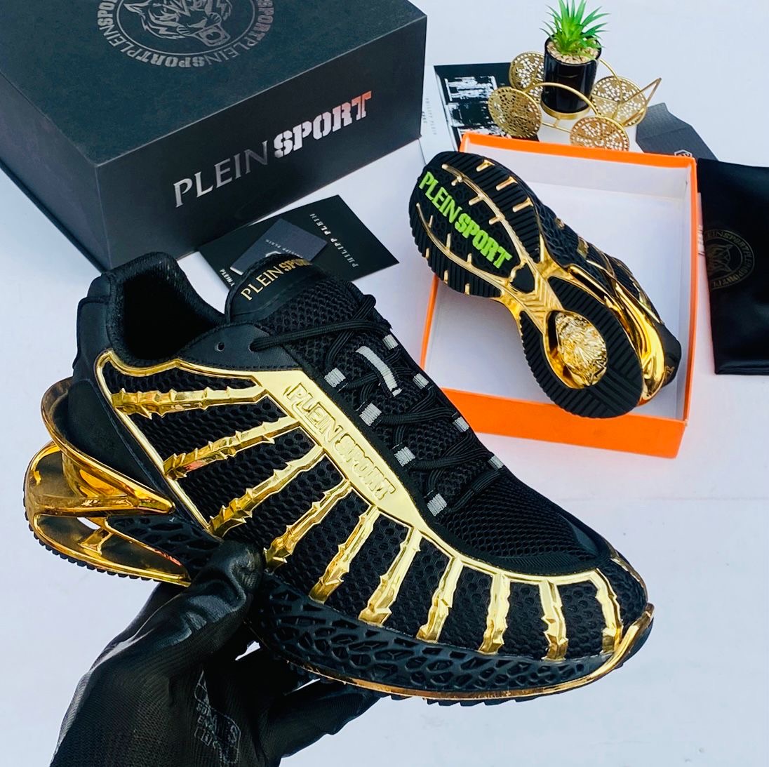 Plein Sport Black & Gold