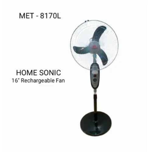 Homesonic 16” Rechargeable Fan